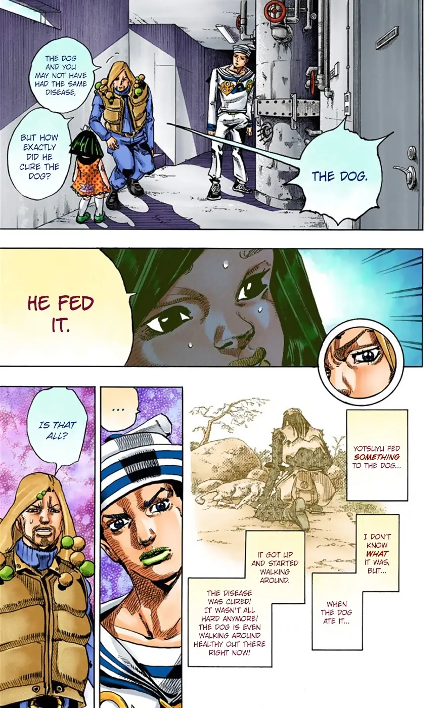 JoJo's Bizarre Adventure, Part 8: JoJolion Colored Manga — Chapter 30 — Page 14