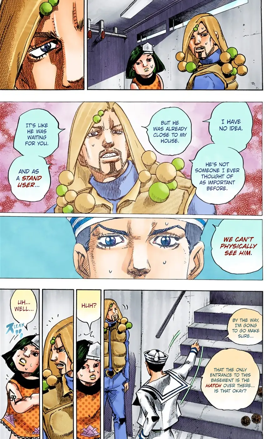 JoJo's Bizarre Adventure, Part 8: JoJolion Colored Manga — Chapter 30 — Page 16