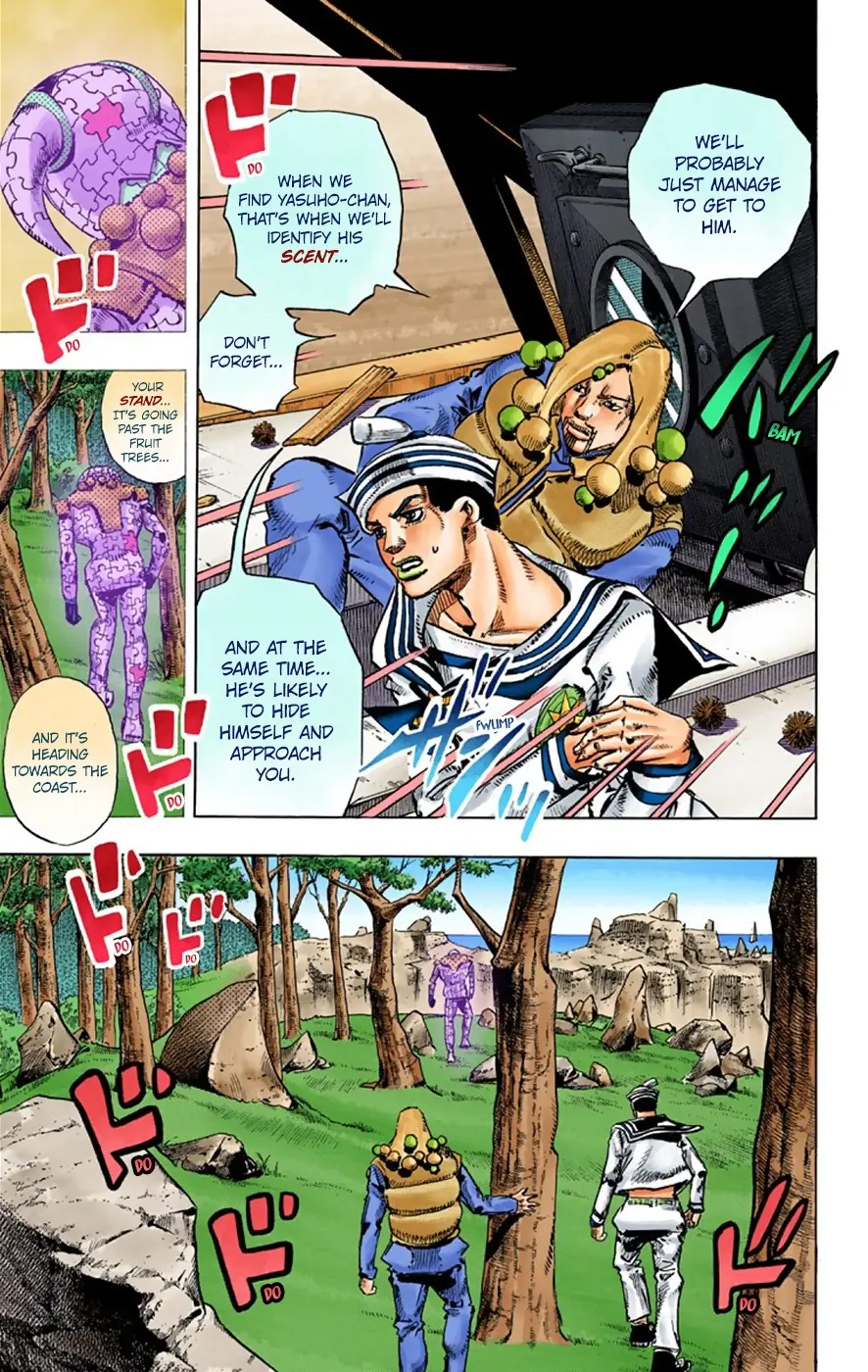 JoJo's Bizarre Adventure, Part 8: JoJolion Colored Manga — Chapter 30 — Page 27