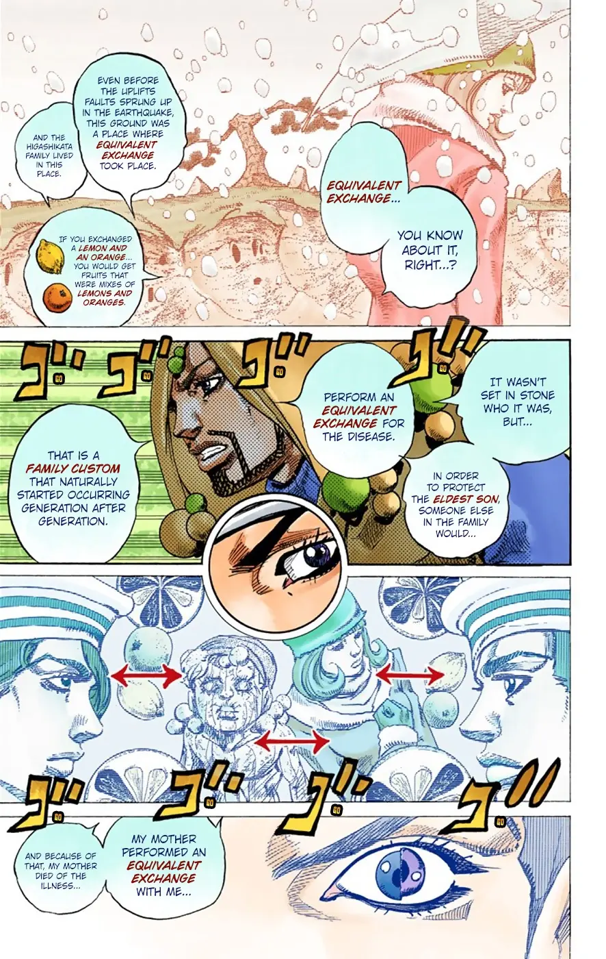 JoJo's Bizarre Adventure, Part 8: JoJolion Colored Manga — Chapter 30 — Page 29