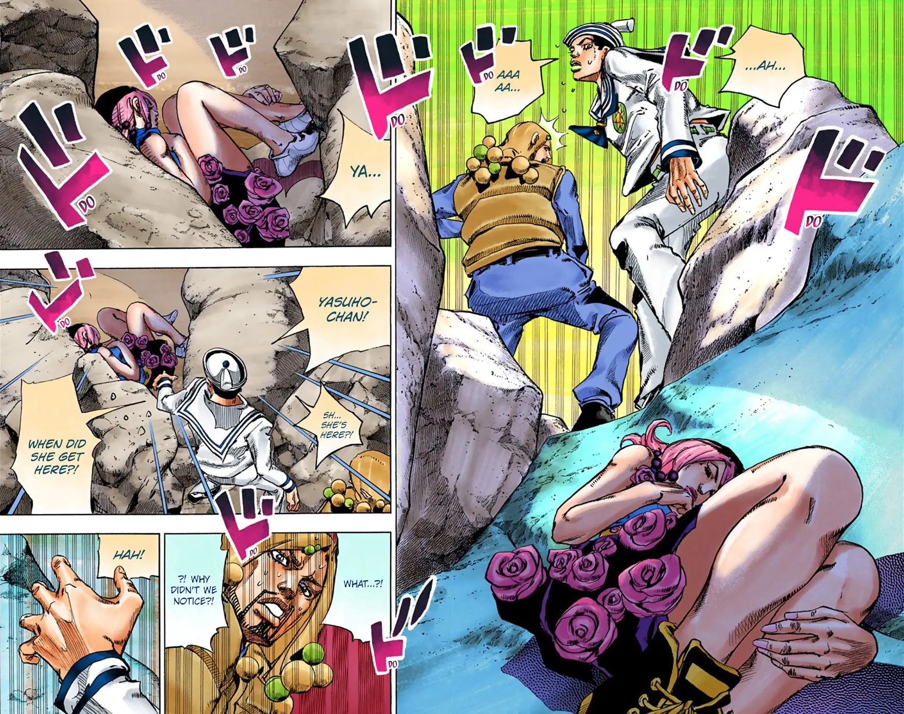 JoJo's Bizarre Adventure, Part 8: JoJolion Colored Manga — Chapter 30 — Page 34