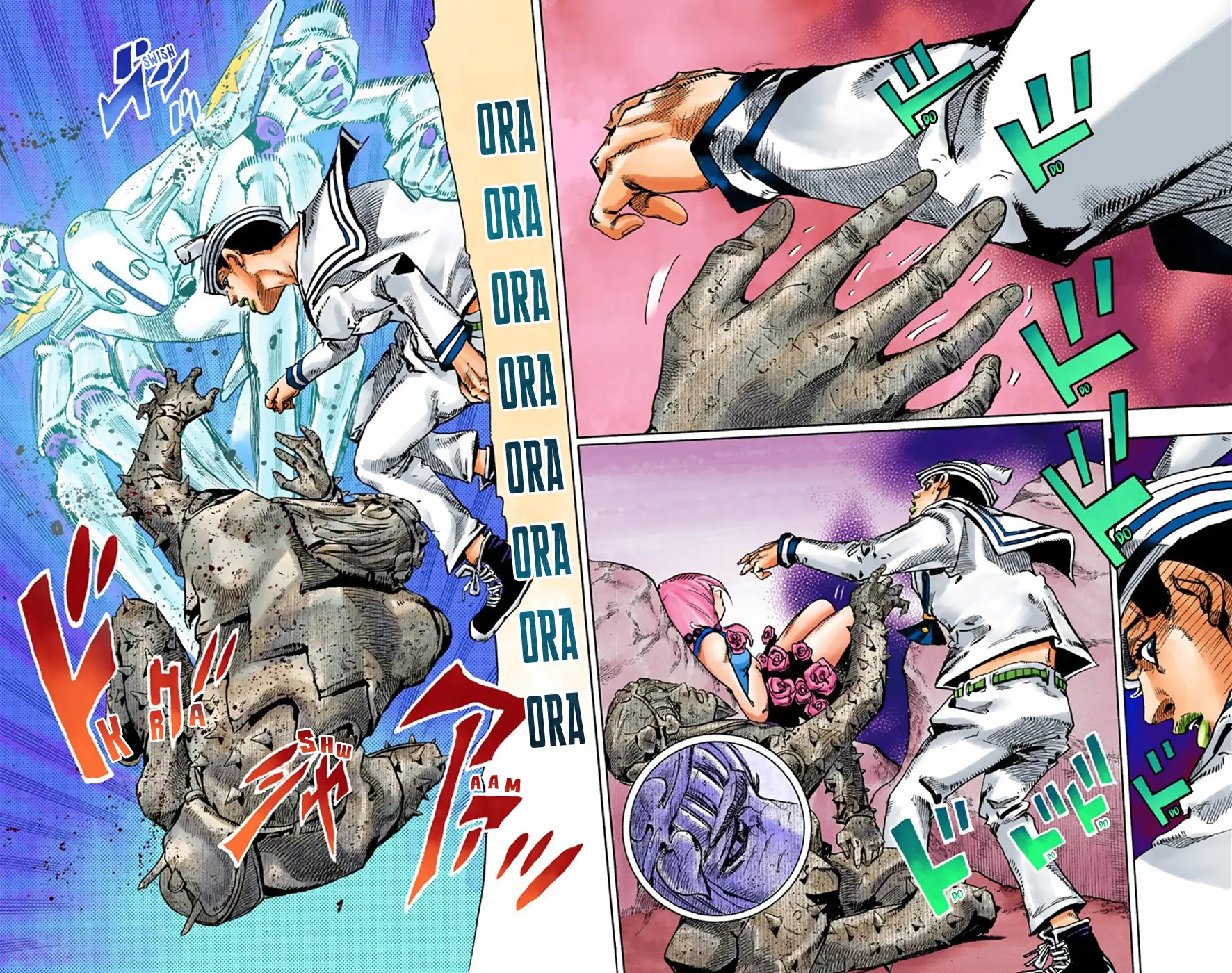 JoJo's Bizarre Adventure, Part 8: JoJolion Colored Manga — Chapter 30 — Page 36