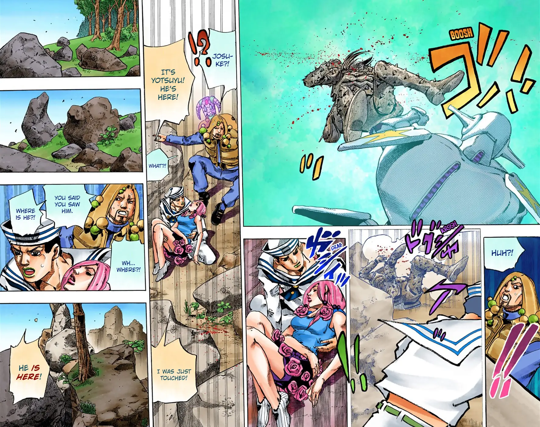 JoJo's Bizarre Adventure, Part 8: JoJolion Colored Manga — Chapter 30 — Page 37