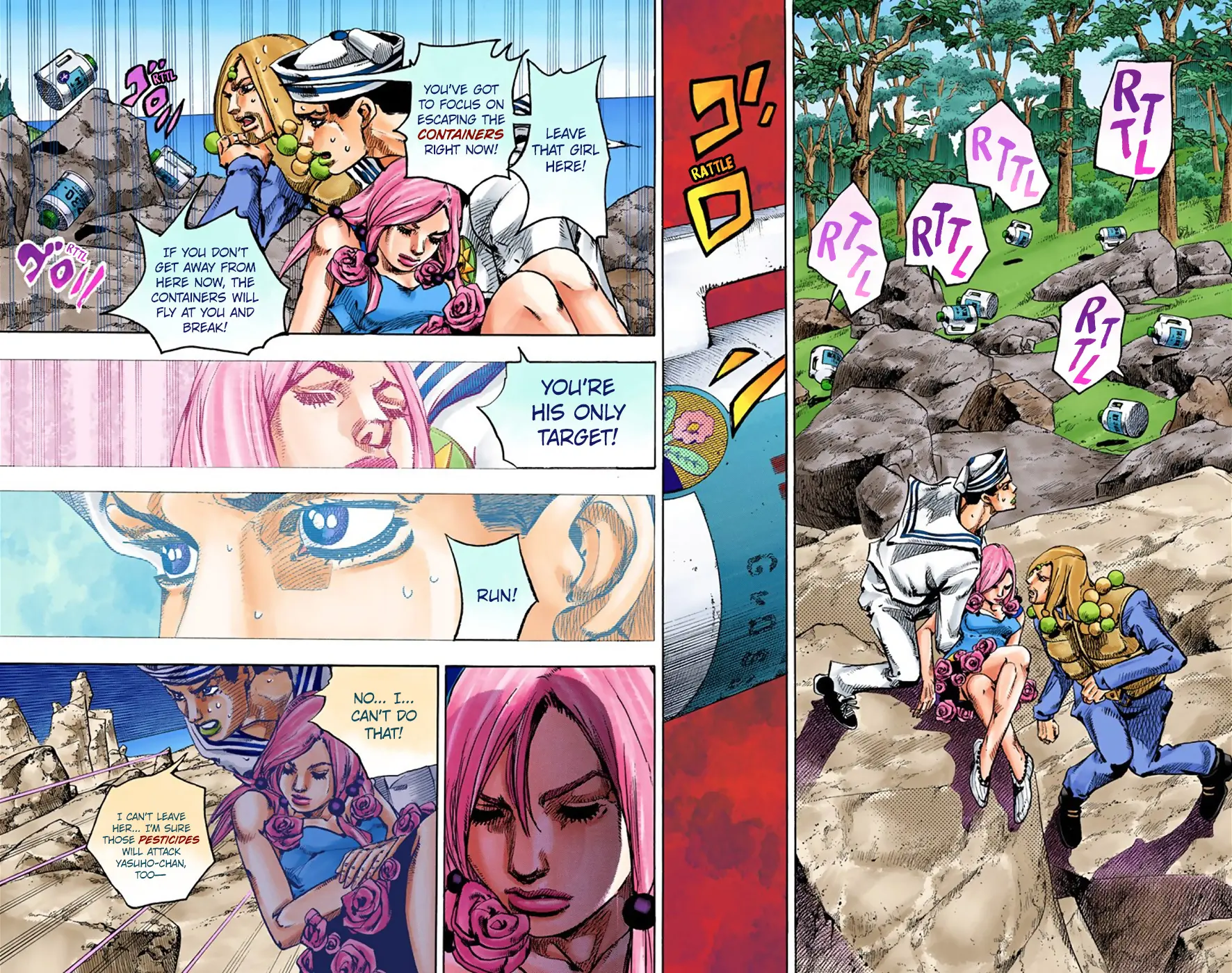 JoJo's Bizarre Adventure, Part 8: JoJolion Colored Manga β Chapter 31 β Page 33