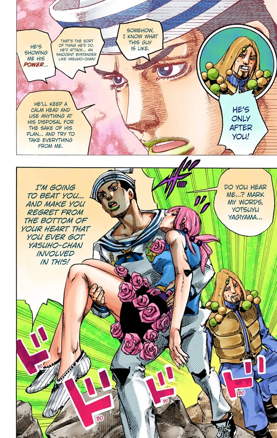 JoJo's Bizarre Adventure, Part 8: JoJolion Colored Manga β Chapter 31 β Page 34