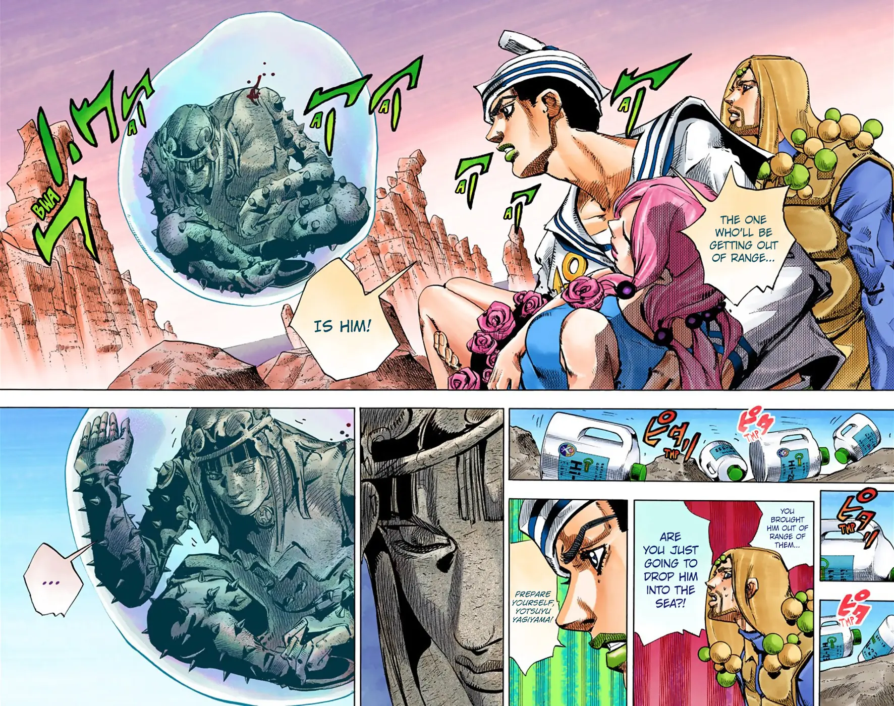 JoJo's Bizarre Adventure, Part 8: JoJolion Colored Manga β Chapter 31 β Page 40