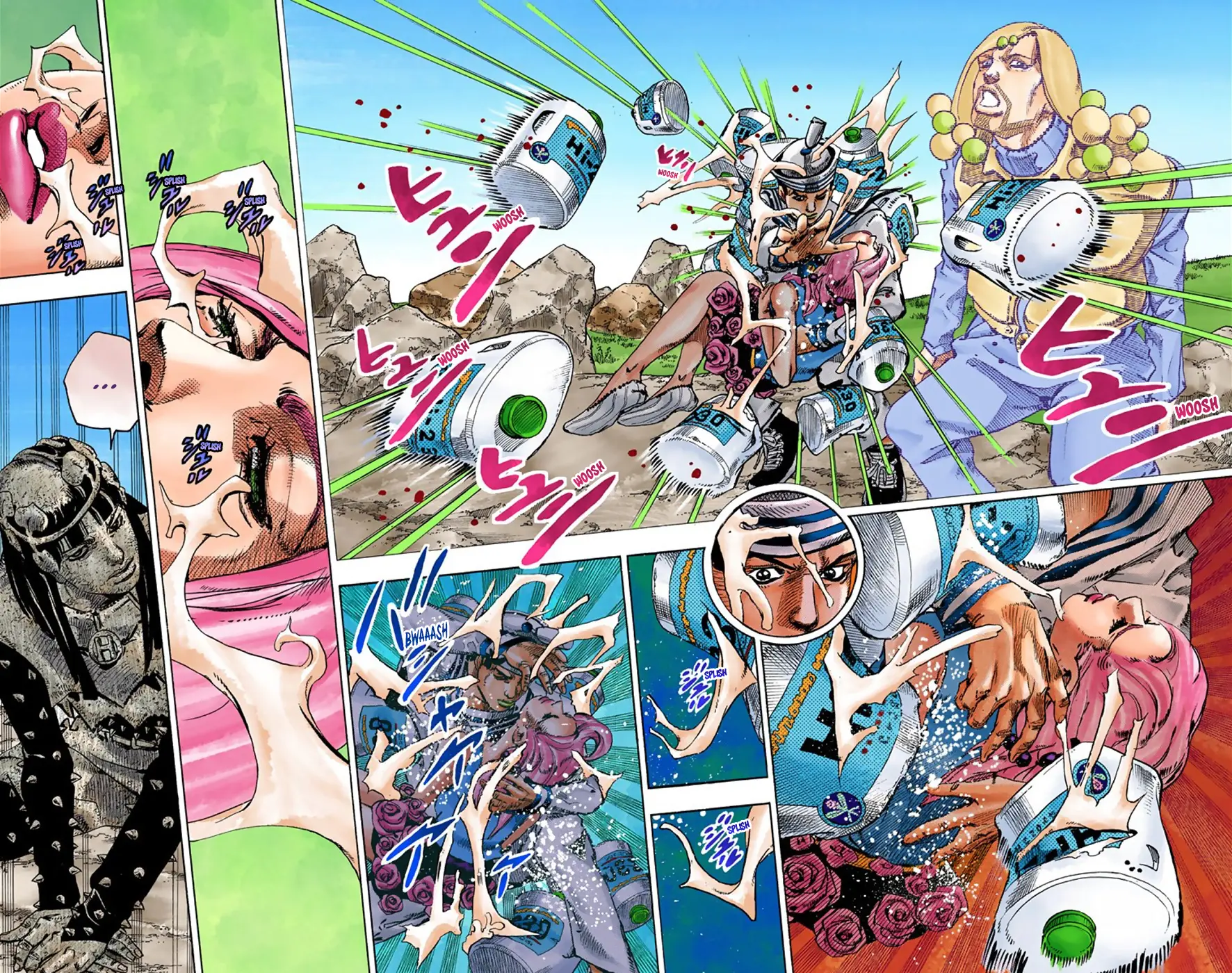JoJo's Bizarre Adventure, Part 8: JoJolion Colored Manga — Chapter 32 — Page 4