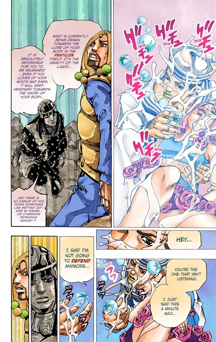 JoJo's Bizarre Adventure, Part 8: JoJolion Colored Manga — Chapter 32 — Page 7