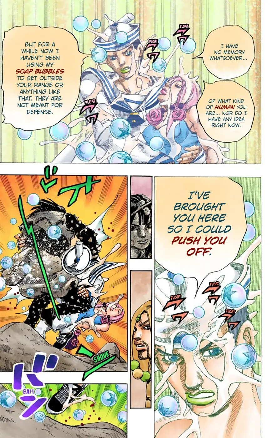 JoJo's Bizarre Adventure, Part 8: JoJolion Colored Manga — Chapter 32 — Page 8