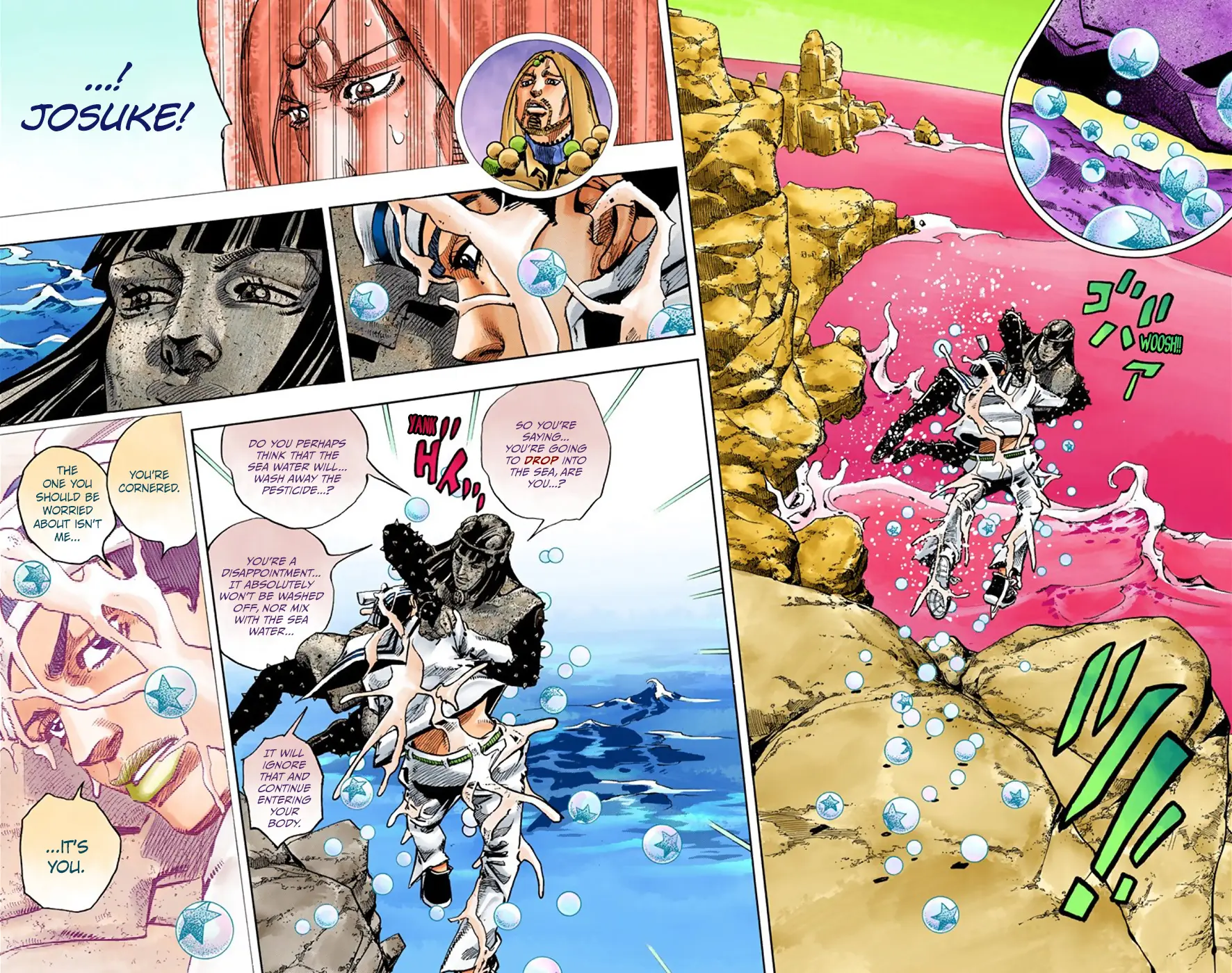JoJo's Bizarre Adventure, Part 8: JoJolion Colored Manga — Chapter 32 — Page 9