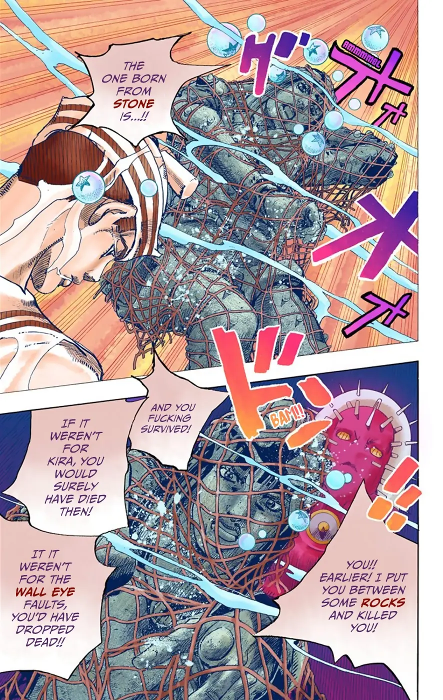 JoJo's Bizarre Adventure, Part 8: JoJolion Colored Manga — Chapter 32 — Page 16