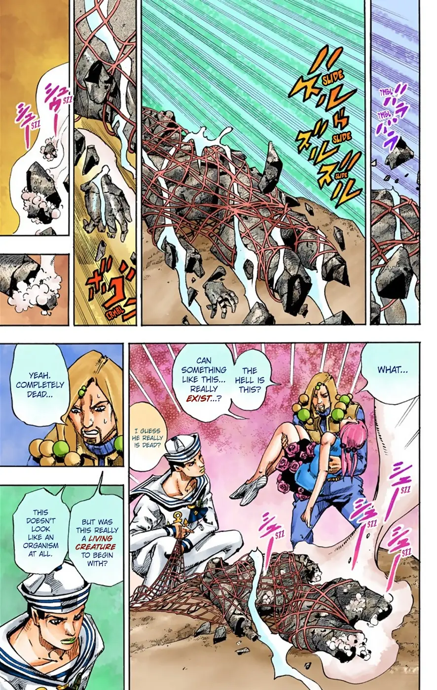JoJo's Bizarre Adventure, Part 8: JoJolion Colored Manga — Chapter 32 — Page 28