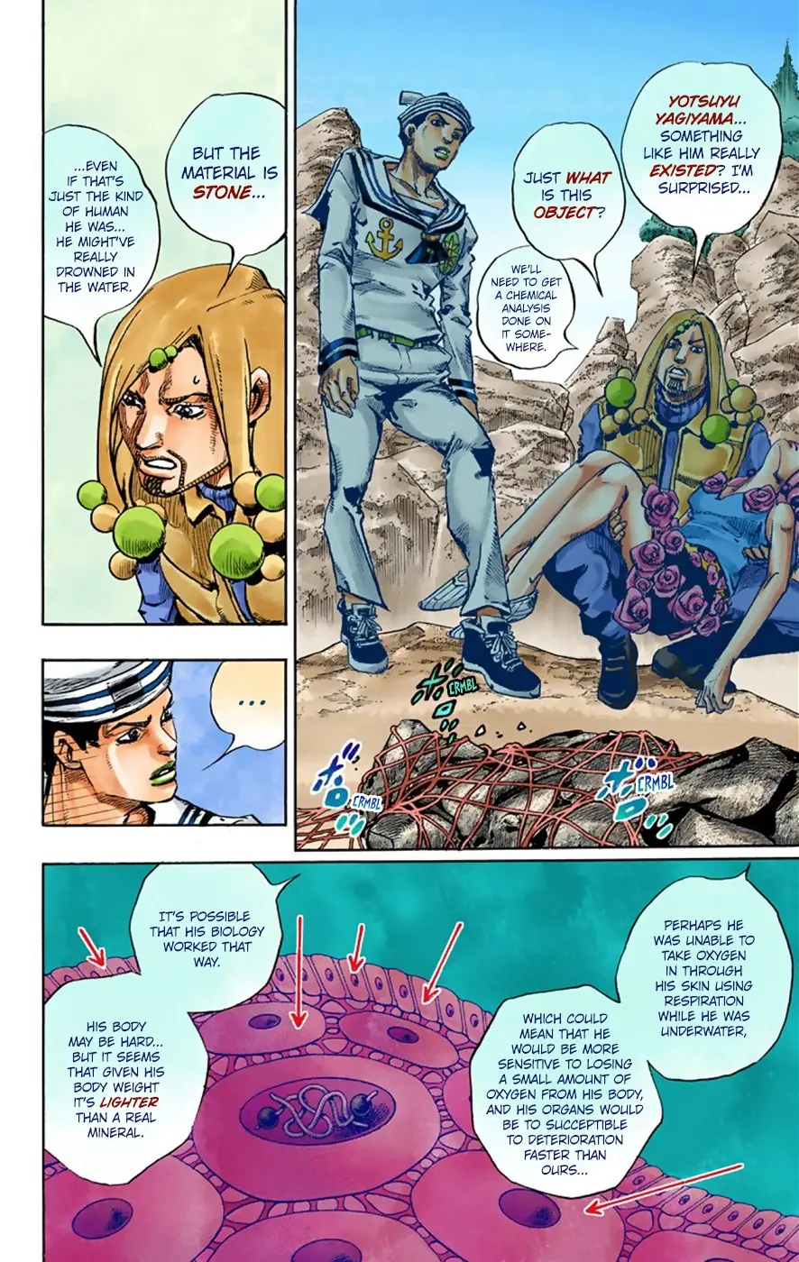 JoJo's Bizarre Adventure, Part 8: JoJolion Colored Manga — Chapter 32 — Page 29