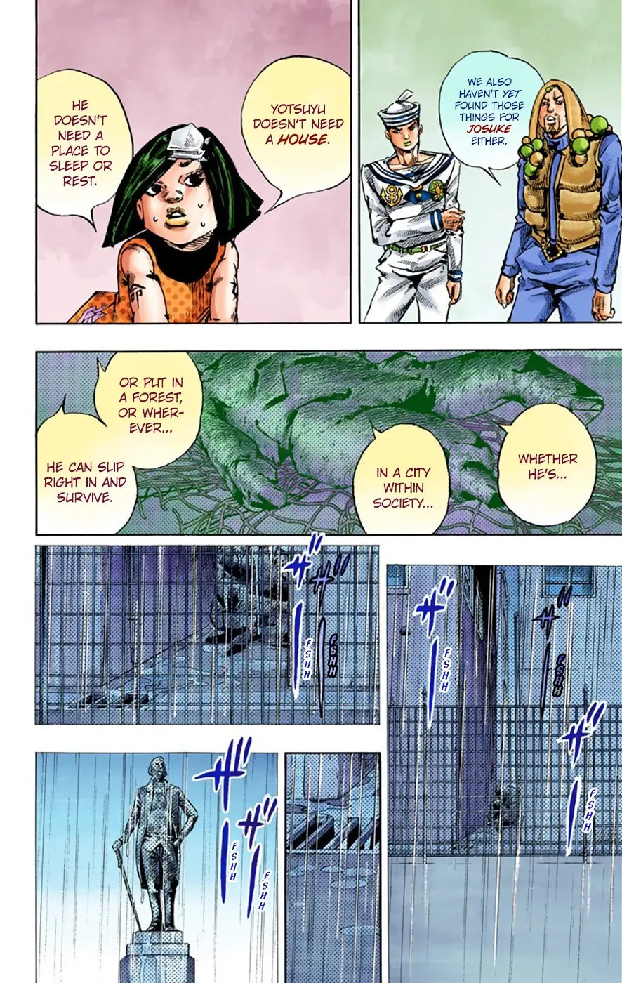 JoJo's Bizarre Adventure, Part 8: JoJolion Colored Manga — Chapter 32 — Page 32