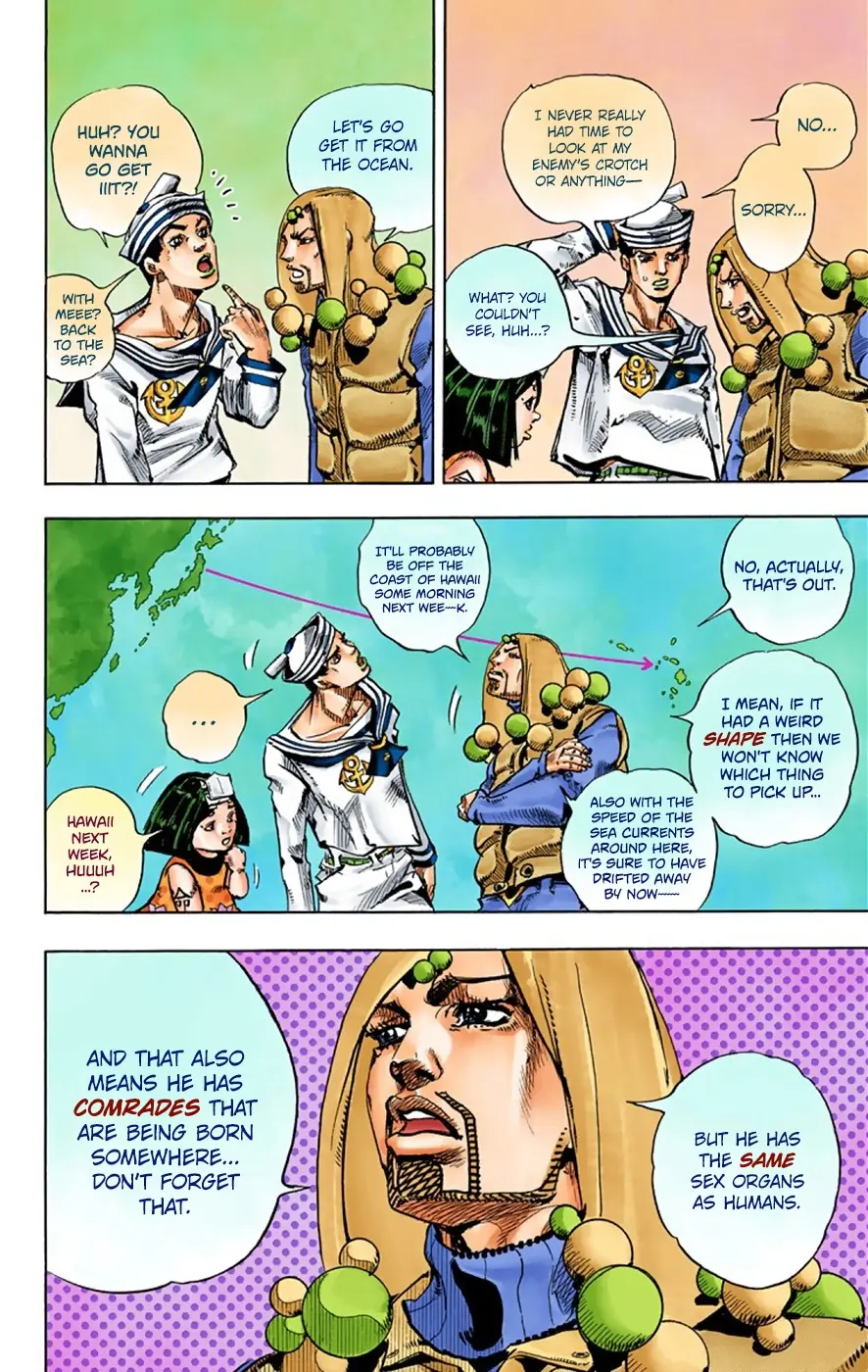 JoJo's Bizarre Adventure, Part 8: JoJolion Colored Manga — Chapter 32 — Page 36