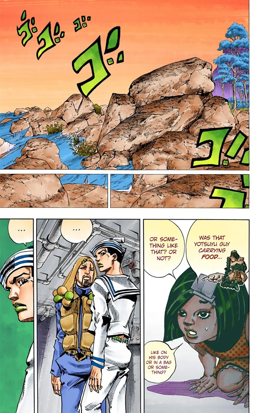JoJo's Bizarre Adventure, Part 8: JoJolion Colored Manga — Chapter 32 — Page 37