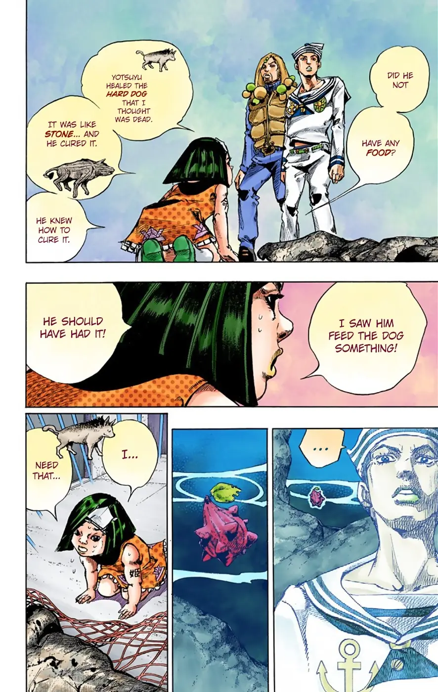 JoJo's Bizarre Adventure, Part 8: JoJolion Colored Manga — Chapter 32 — Page 38
