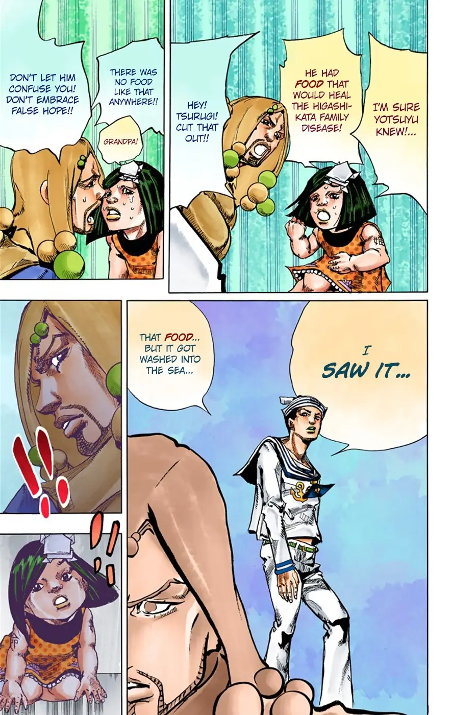 JoJo's Bizarre Adventure, Part 8: JoJolion Colored Manga — Chapter 32 — Page 39