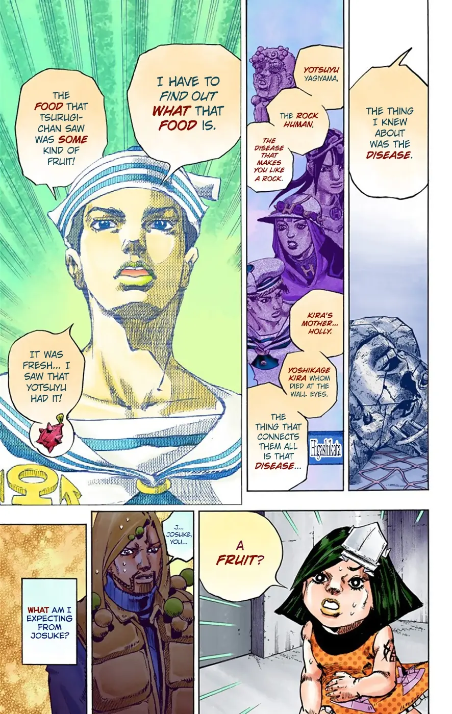 JoJo's Bizarre Adventure, Part 8: JoJolion Colored Manga — Chapter 32 — Page 41
