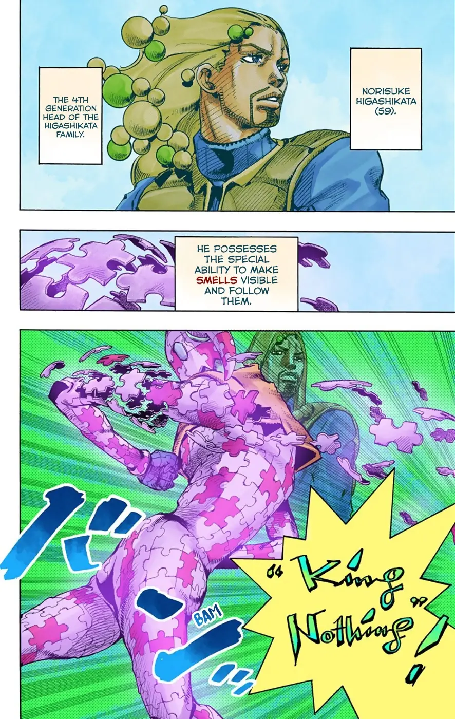 JoJo's Bizarre Adventure, Part 8: JoJolion Colored Manga β Chapter 33 β Page 3