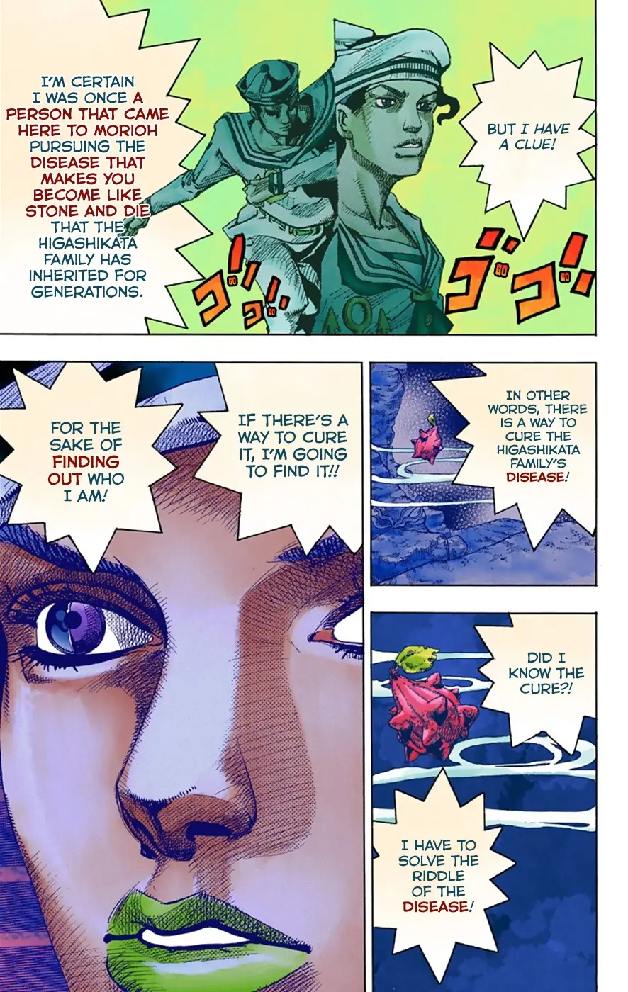 JoJo's Bizarre Adventure, Part 8: JoJolion Colored Manga β Chapter 33 β Page 6