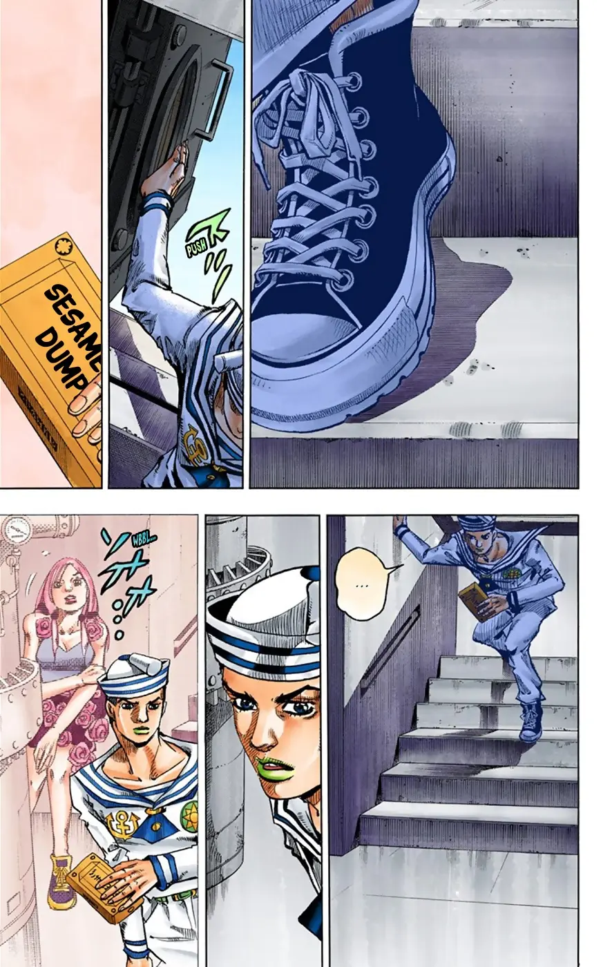 JoJo's Bizarre Adventure, Part 8: JoJolion Colored Manga β Chapter 33 β Page 8