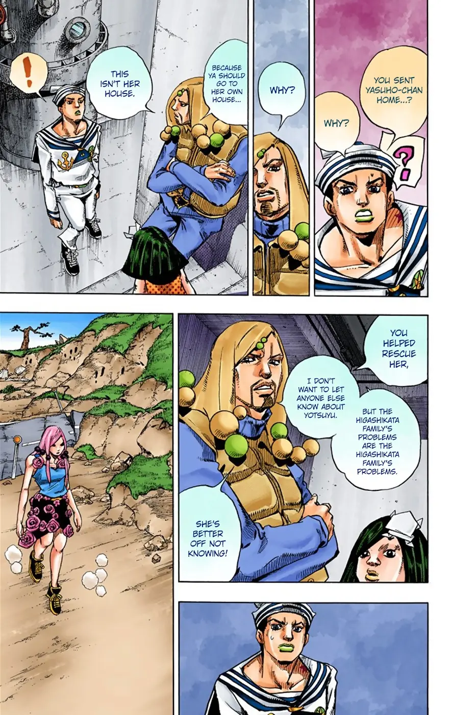 JoJo's Bizarre Adventure, Part 8: JoJolion Colored Manga β Chapter 33 β Page 12