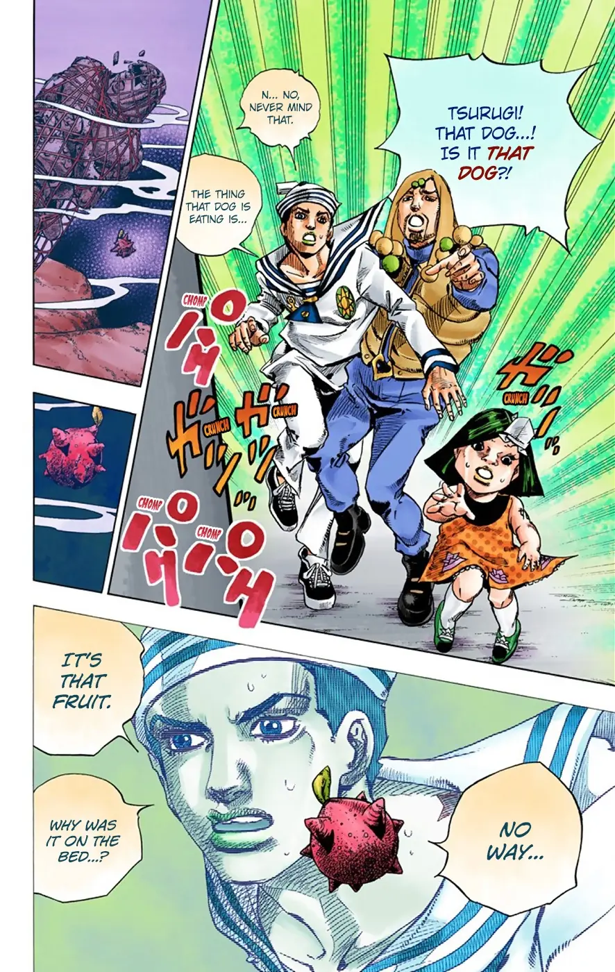 JoJo's Bizarre Adventure, Part 8: JoJolion Colored Manga β Chapter 33 β Page 17