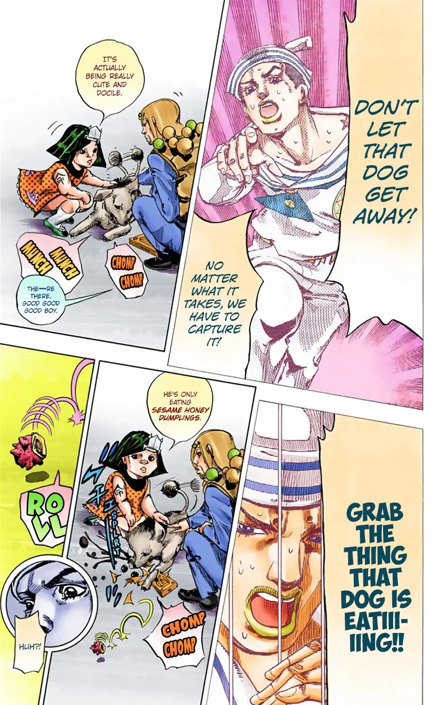 JoJo's Bizarre Adventure, Part 8: JoJolion Colored Manga β Chapter 33 β Page 18