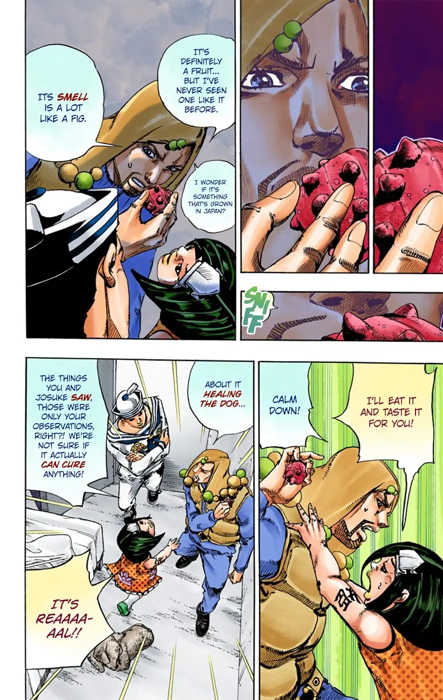 JoJo's Bizarre Adventure, Part 8: JoJolion Colored Manga β Chapter 33 β Page 21