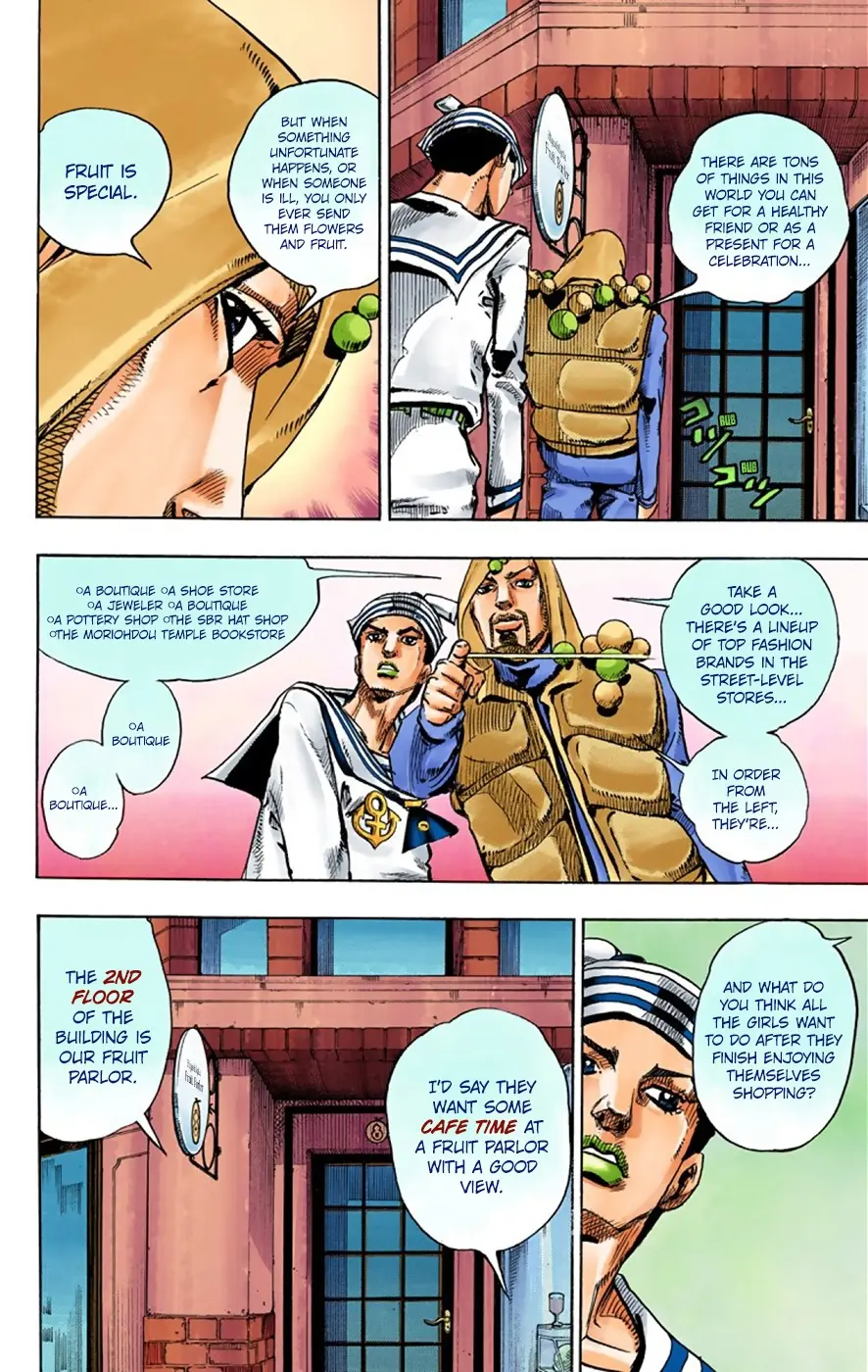 JoJo's Bizarre Adventure, Part 8: JoJolion Colored Manga β Chapter 33 β Page 27