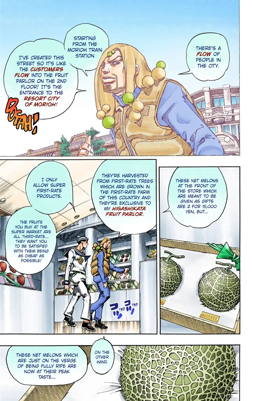 JoJo's Bizarre Adventure, Part 8: JoJolion Colored Manga β Chapter 33 β Page 28