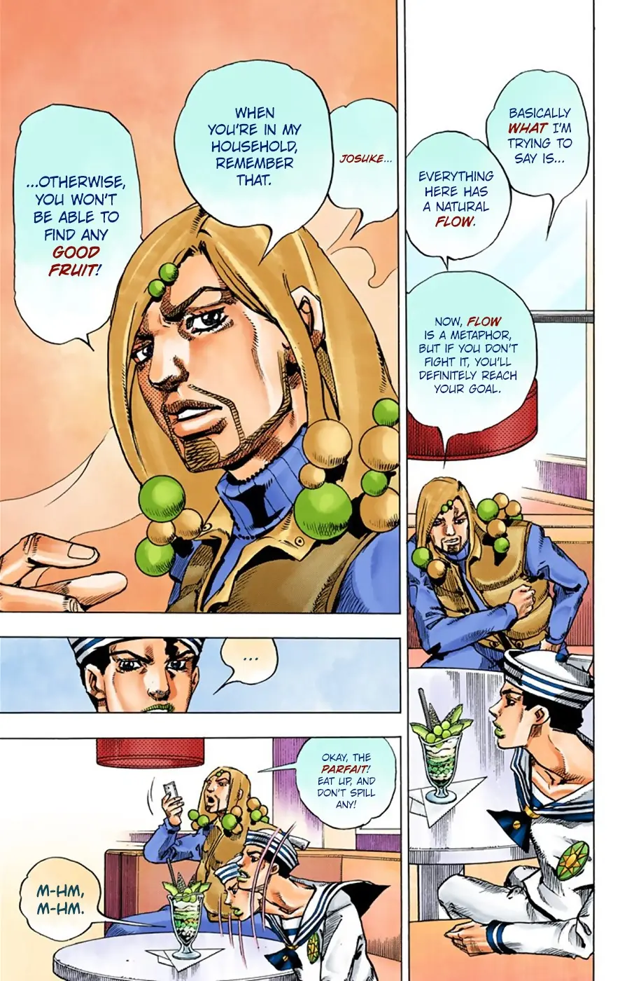 JoJo's Bizarre Adventure, Part 8: JoJolion Colored Manga β Chapter 33 β Page 34