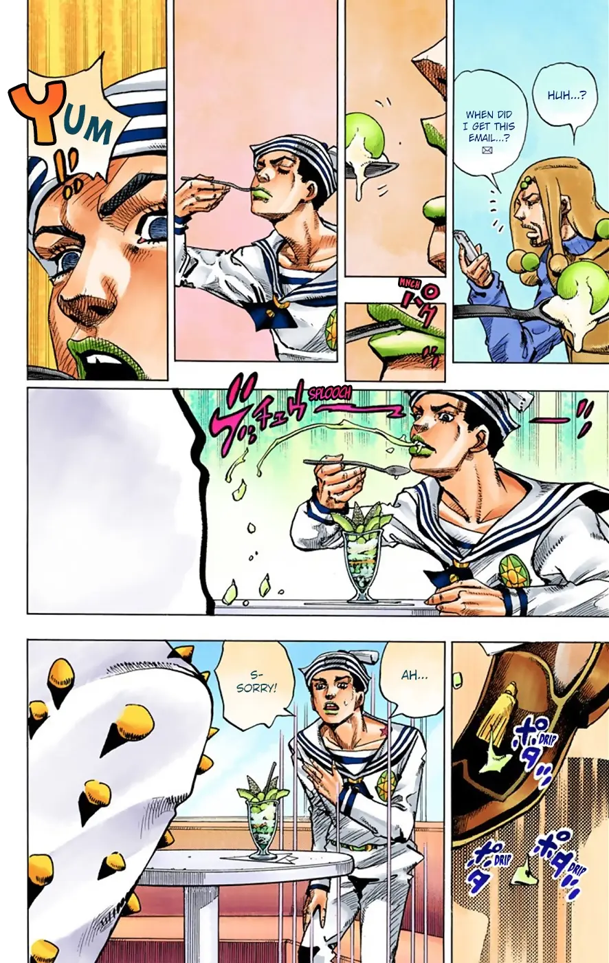 JoJo's Bizarre Adventure, Part 8: JoJolion Colored Manga β Chapter 33 β Page 35