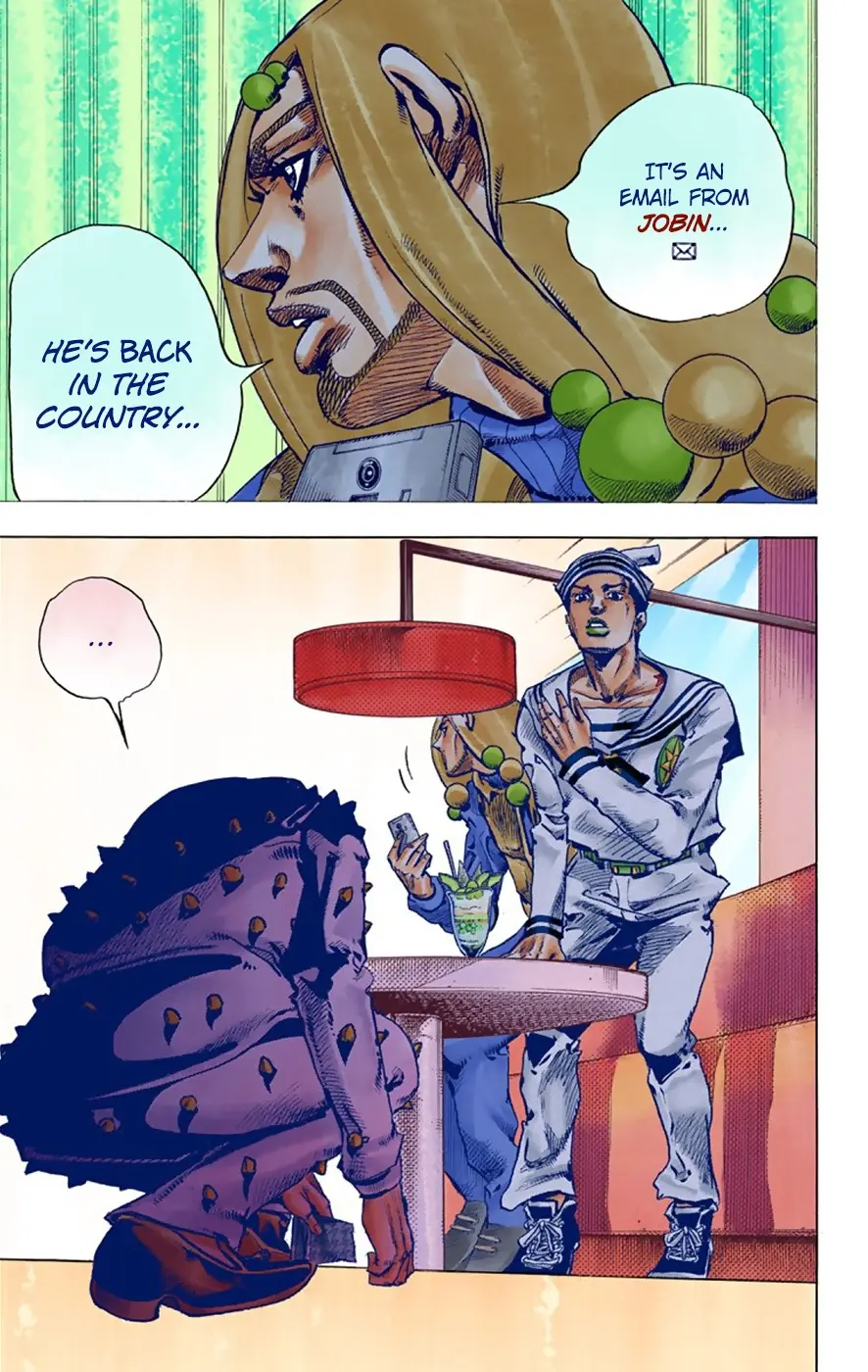 JoJo's Bizarre Adventure, Part 8: JoJolion Colored Manga β Chapter 33 β Page 36