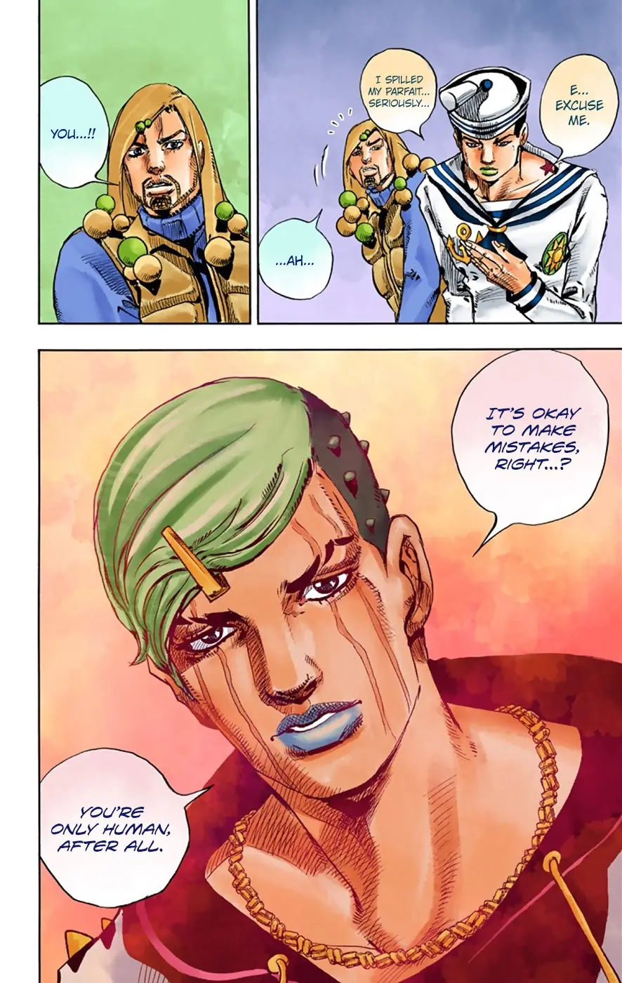 JoJo's Bizarre Adventure, Part 8: JoJolion Colored Manga β Chapter 33 β Page 38