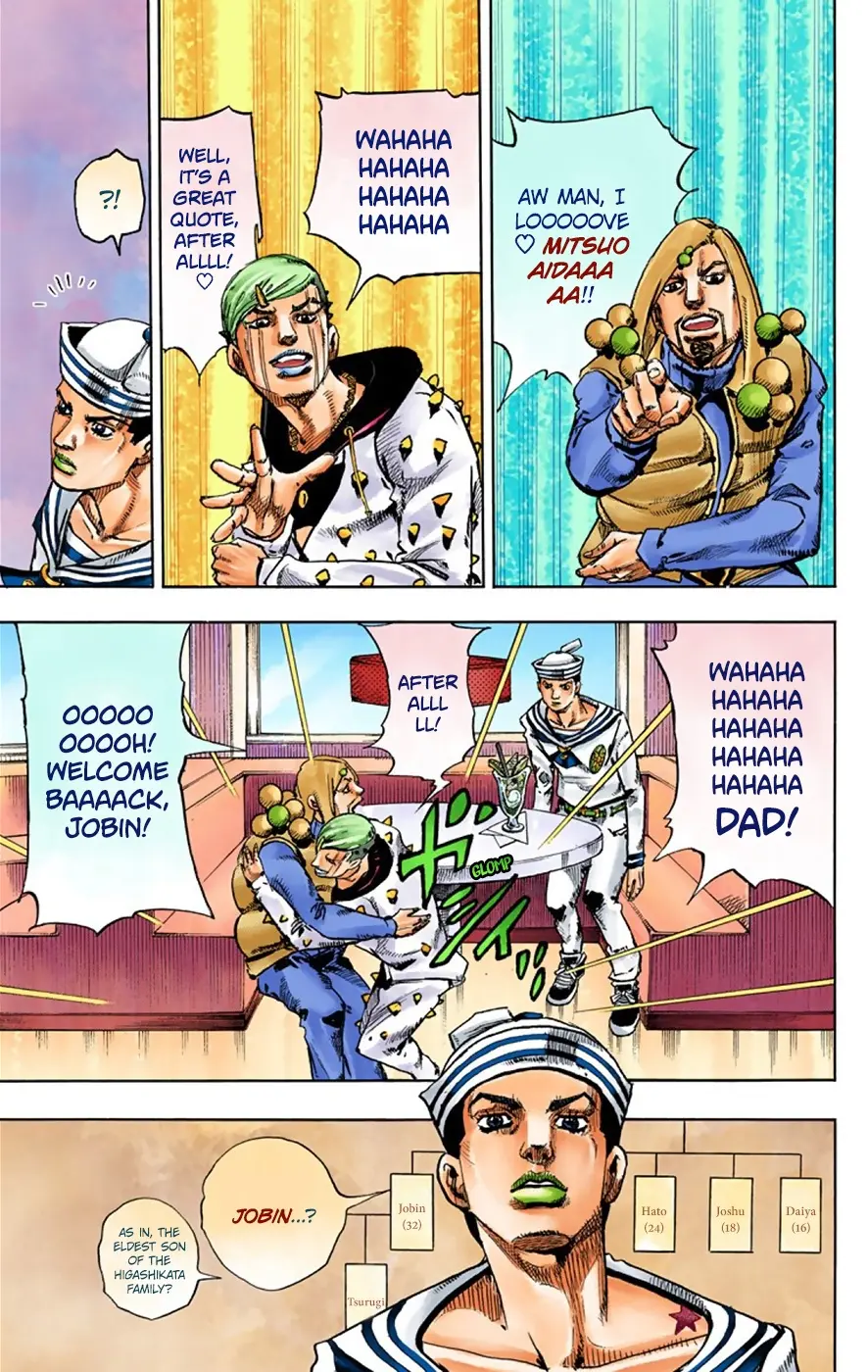 JoJo's Bizarre Adventure, Part 8: JoJolion Colored Manga β Chapter 33 β Page 39