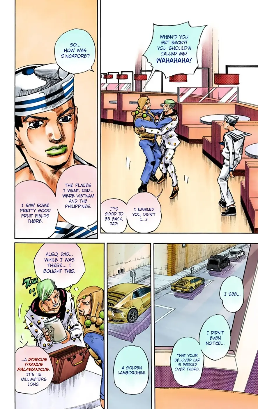 JoJo's Bizarre Adventure, Part 8: JoJolion Colored Manga β Chapter 33 β Page 40