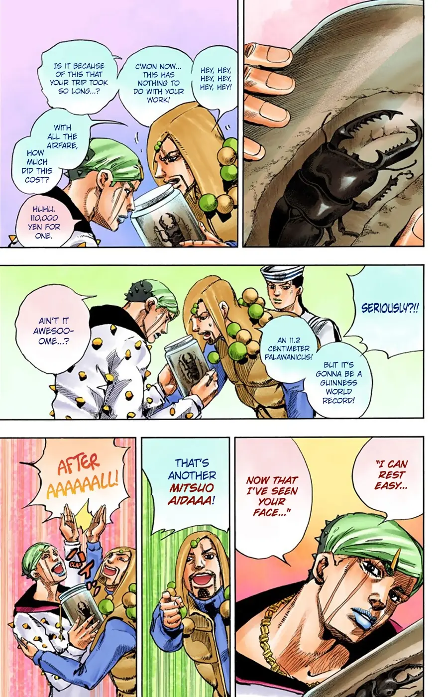 JoJo's Bizarre Adventure, Part 8: JoJolion Colored Manga β Chapter 33 β Page 41