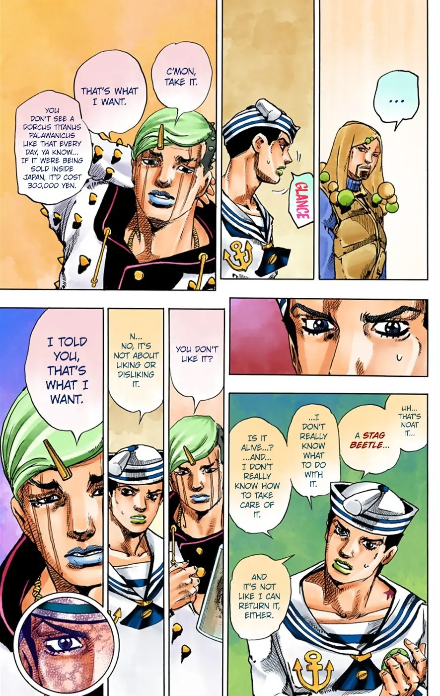 JoJo's Bizarre Adventure, Part 8: JoJolion Colored Manga β Chapter 33 β Page 44