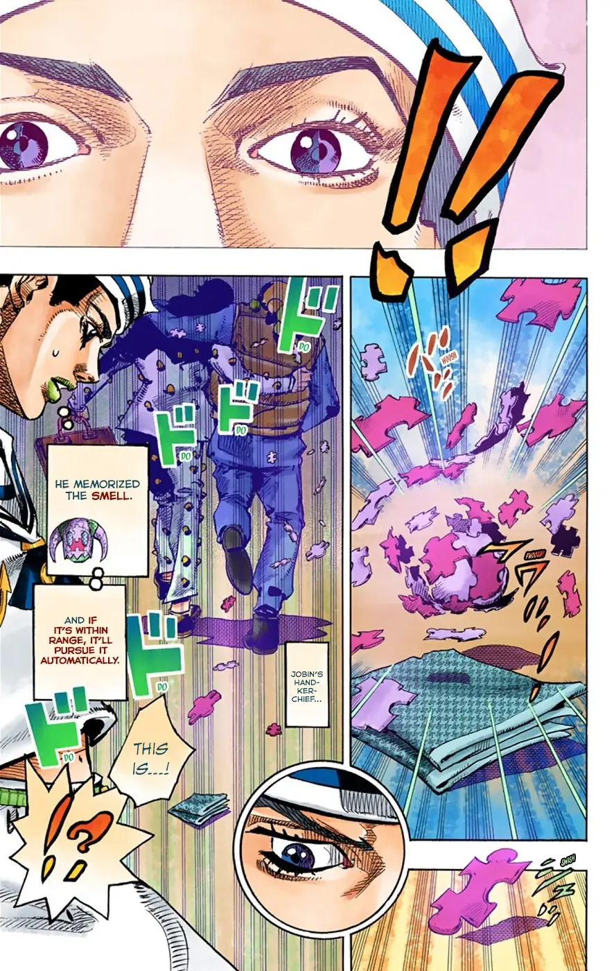 JoJo's Bizarre Adventure, Part 8: JoJolion Colored Manga β Chapter 33 β Page 48