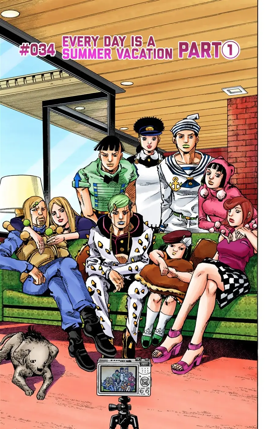 JoJo's Bizarre Adventure, Part 8: JoJolion Colored Manga — Chapter 34 — Page 2