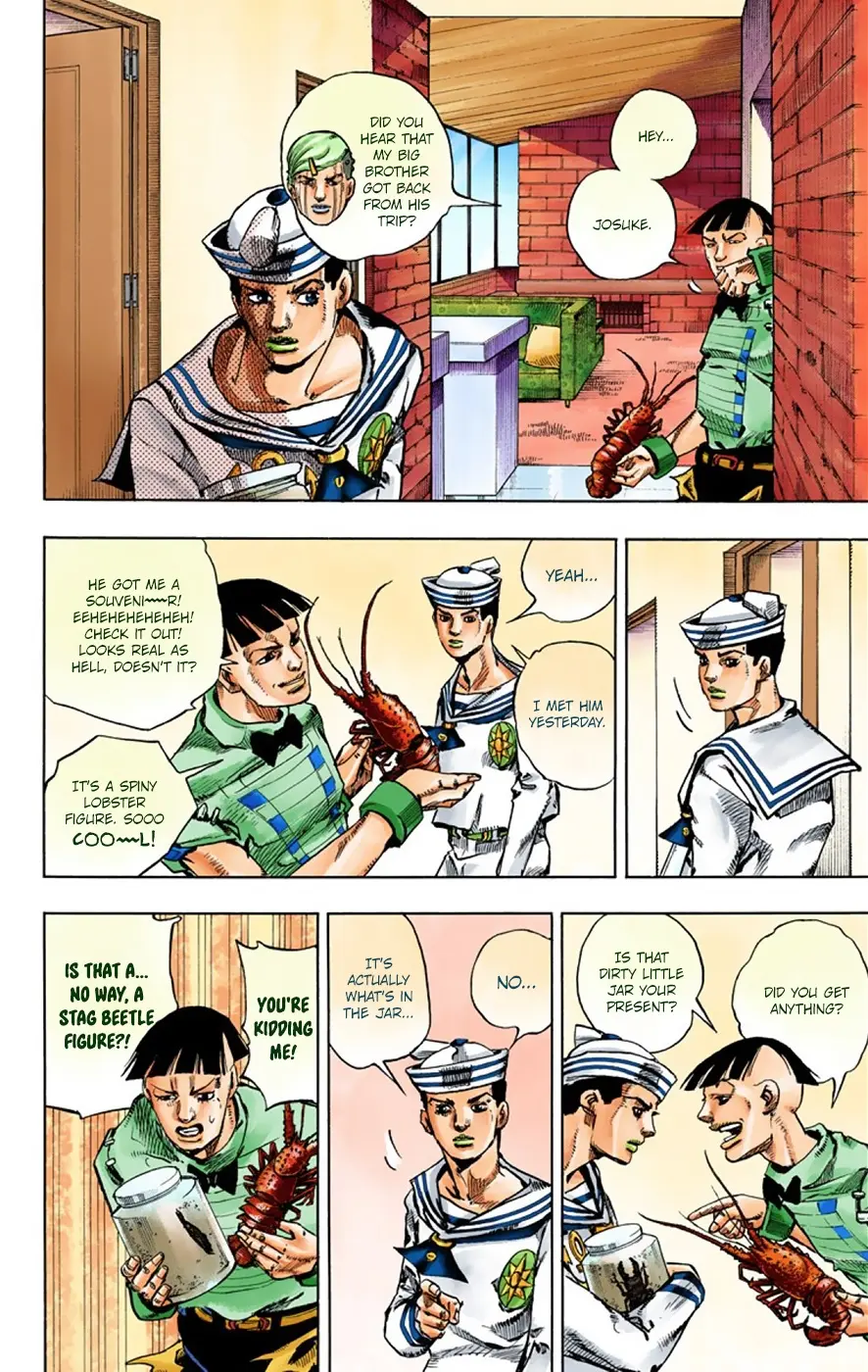 JoJo's Bizarre Adventure, Part 8: JoJolion Colored Manga — Chapter 34 — Page 4