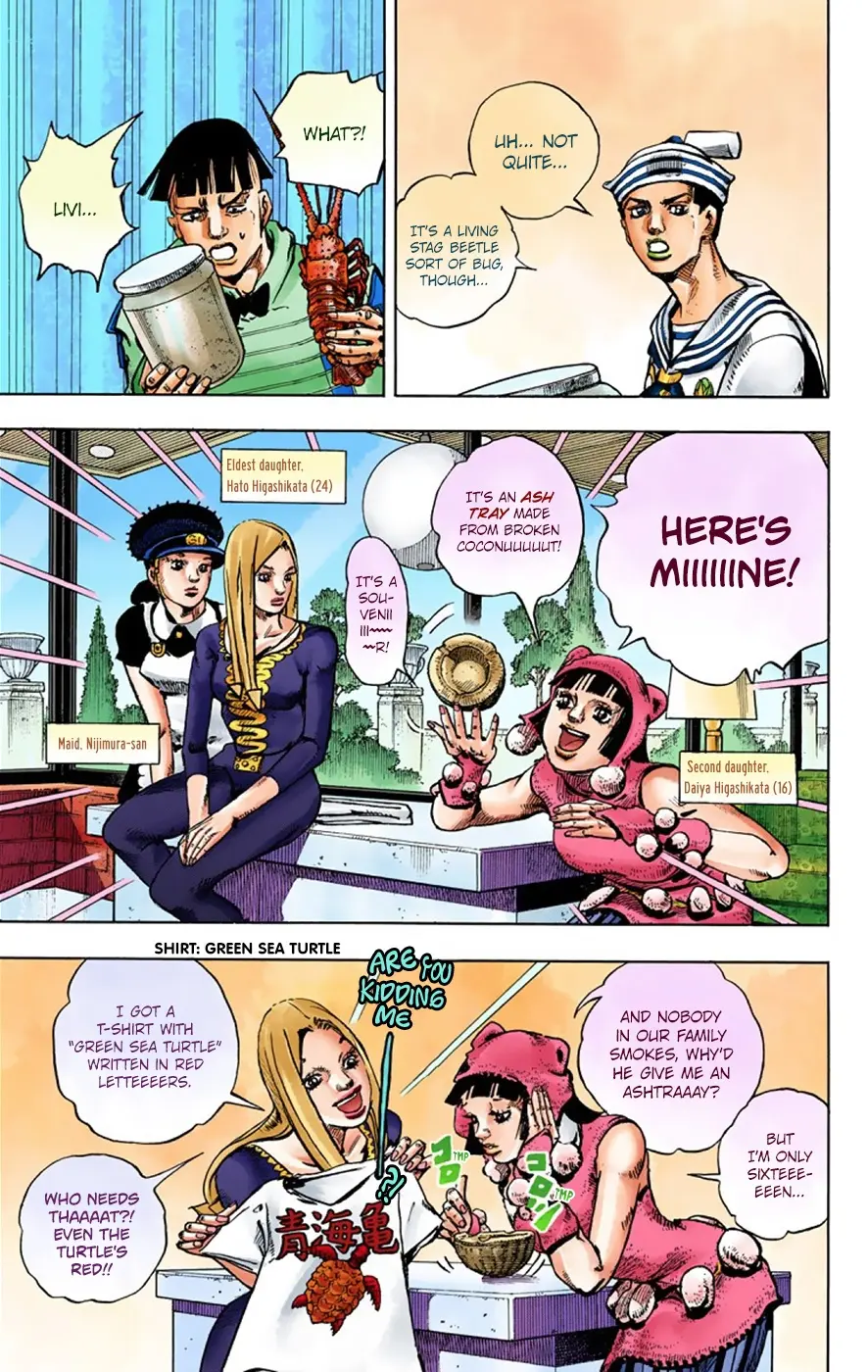 JoJo's Bizarre Adventure, Part 8: JoJolion Colored Manga — Chapter 34 — Page 5