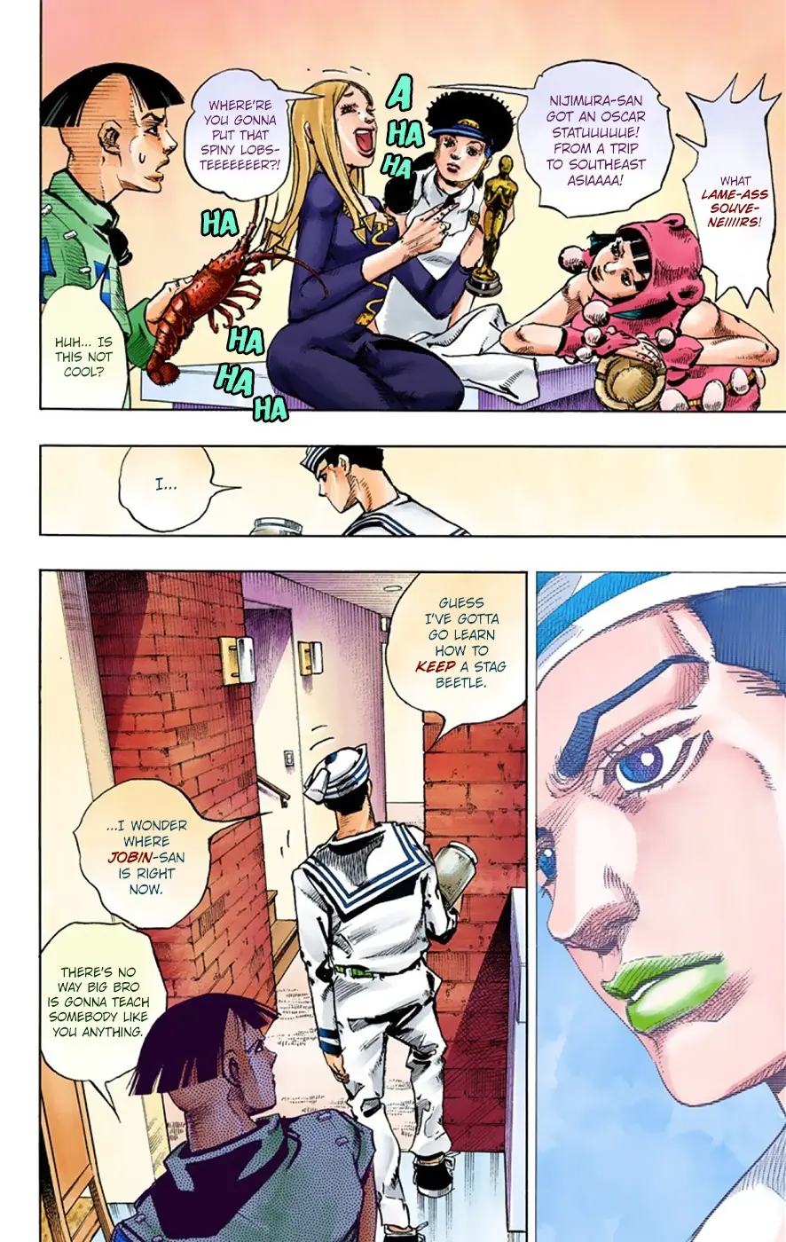 JoJo's Bizarre Adventure, Part 8: JoJolion Colored Manga — Chapter 34 — Page 6