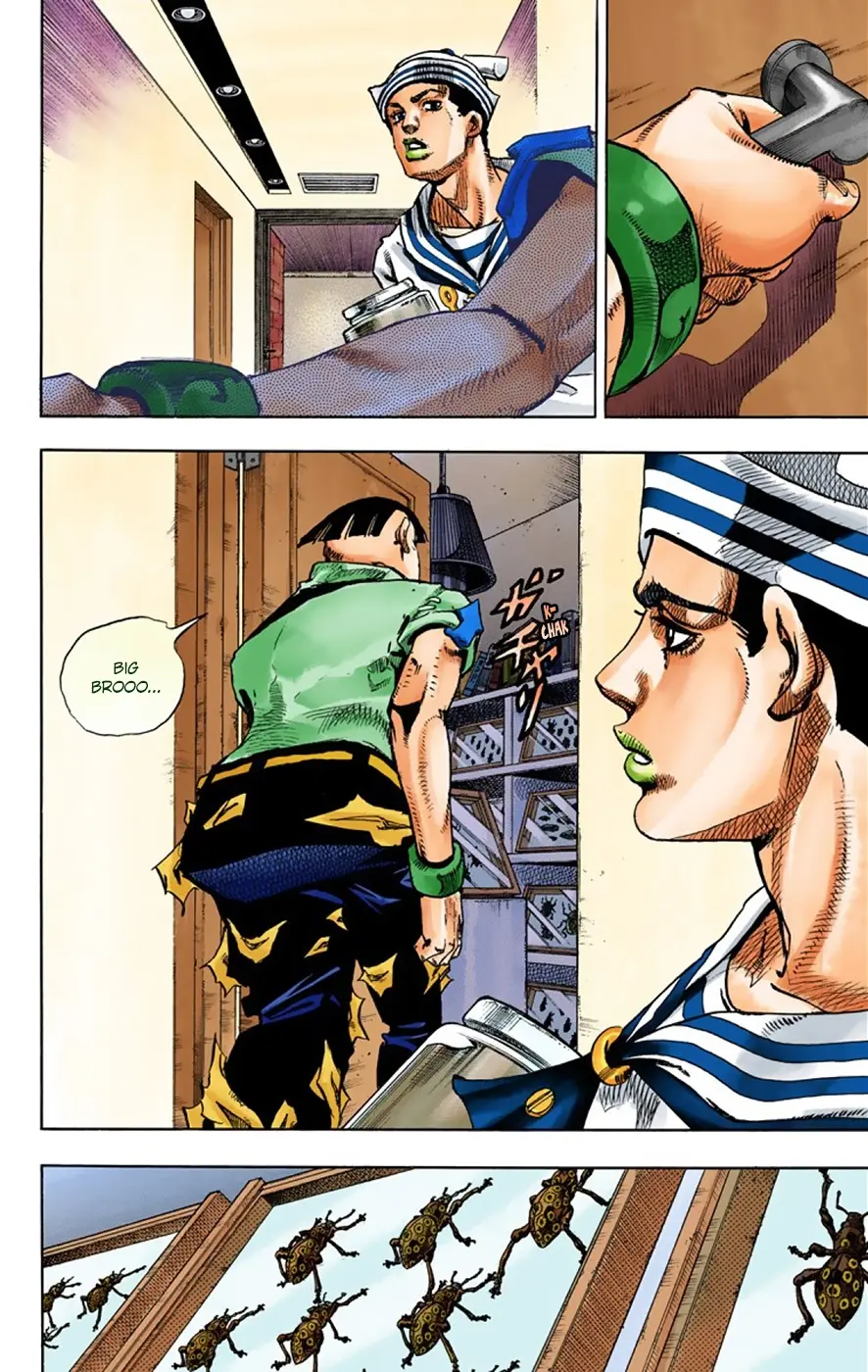 JoJo's Bizarre Adventure, Part 8: JoJolion Colored Manga — Chapter 34 — Page 8