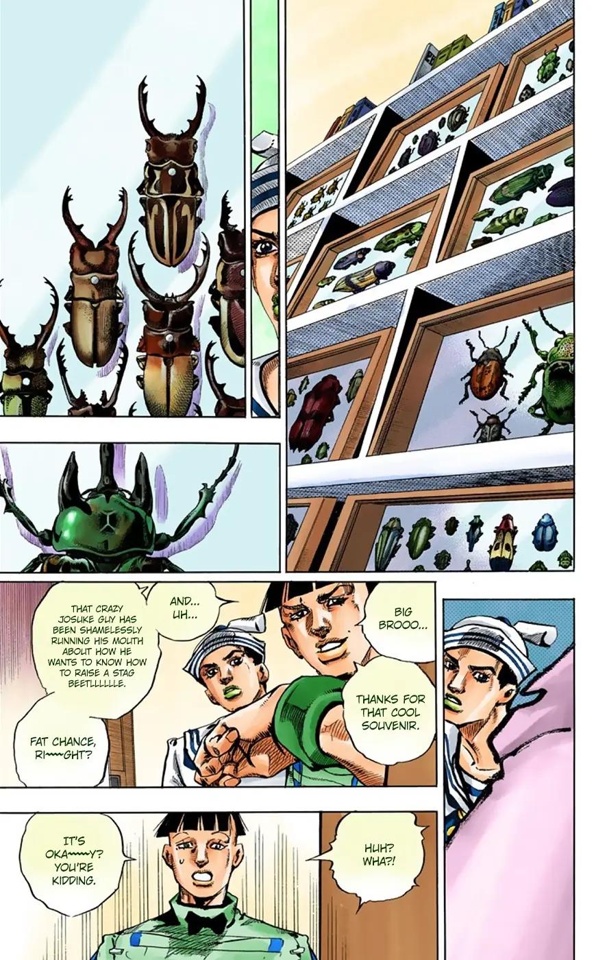 JoJo's Bizarre Adventure, Part 8: JoJolion Colored Manga — Chapter 34 — Page 9