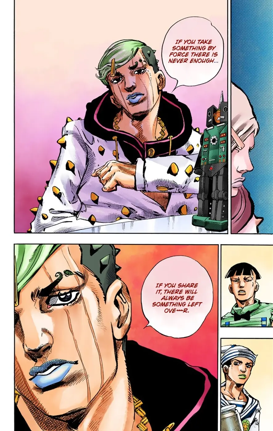 JoJo's Bizarre Adventure, Part 8: JoJolion Colored Manga — Chapter 34 — Page 11