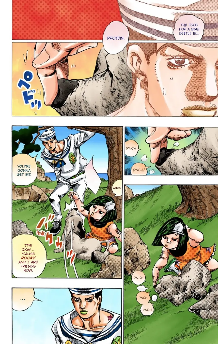 JoJo's Bizarre Adventure, Part 8: JoJolion Colored Manga — Chapter 34 — Page 13