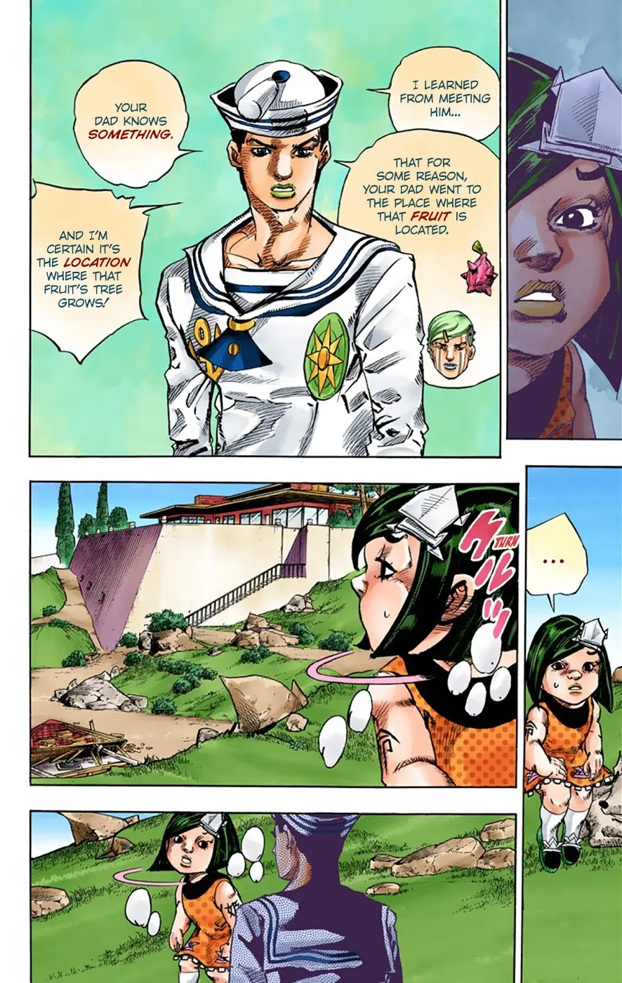 JoJo's Bizarre Adventure, Part 8: JoJolion Colored Manga — Chapter 34 — Page 15